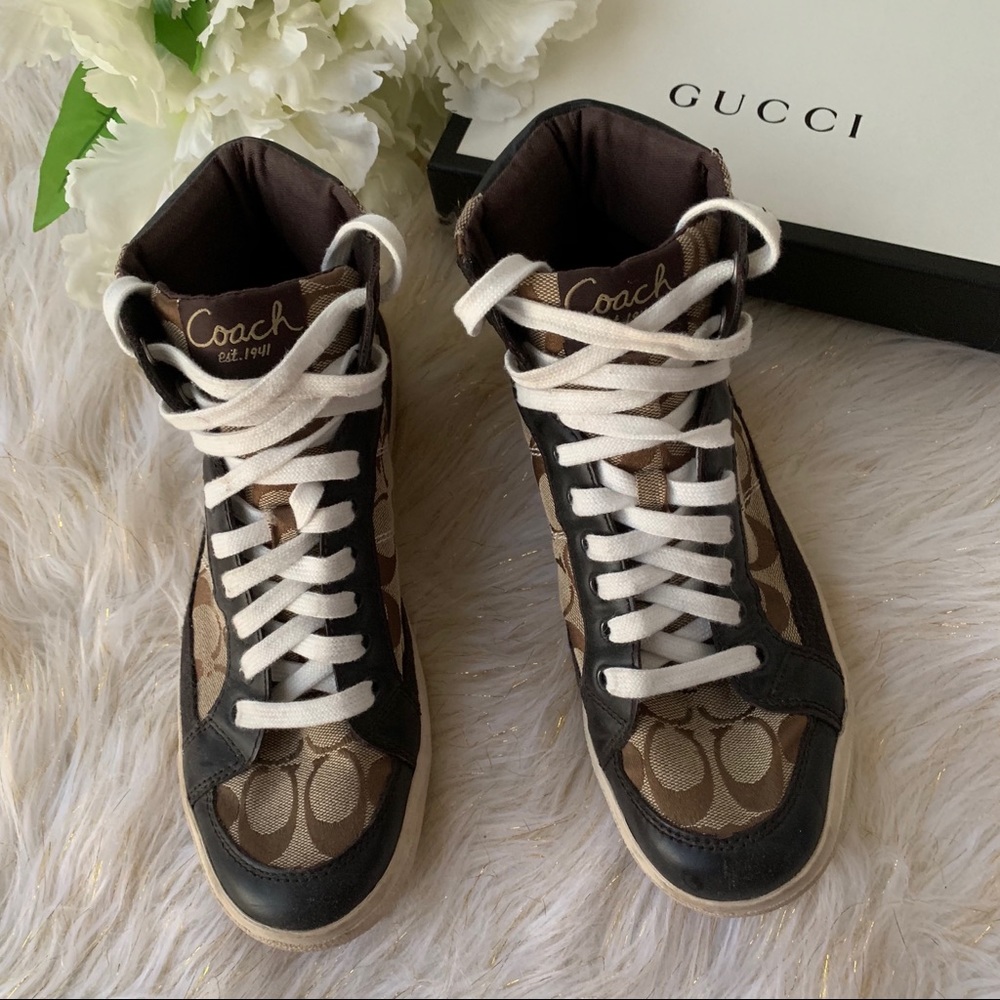 Womens Hi-Tops - Coach
